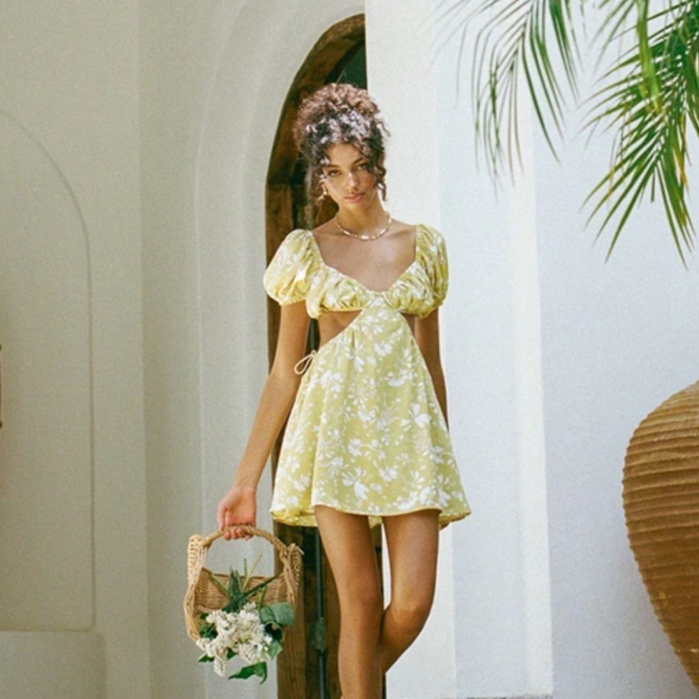 Eilish dress - yellow size xs (Sabo skirt)